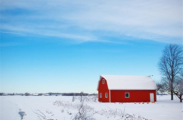 red barn solar lights