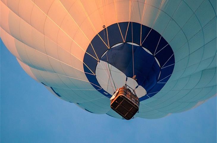 solar light hot air balloon