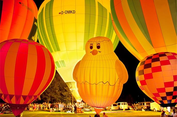 hot air balloon solar lights