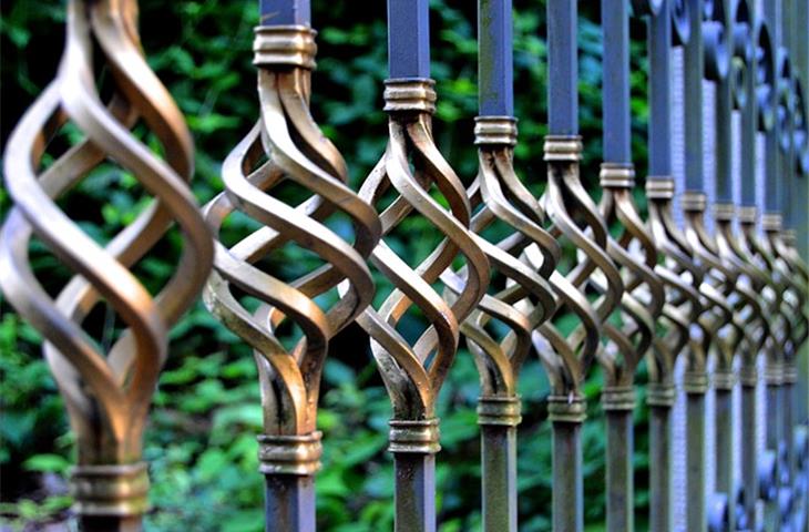 solar lights for wrought iron fence