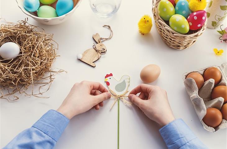 easter egg solar lights