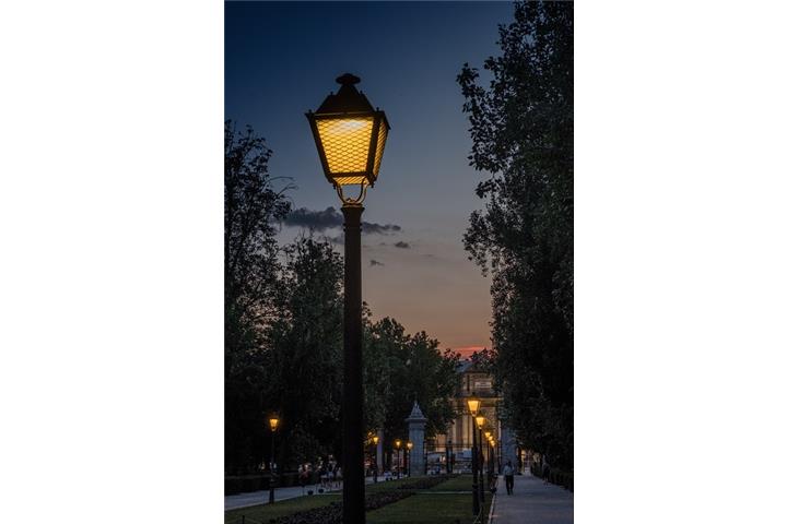 solar street light pole