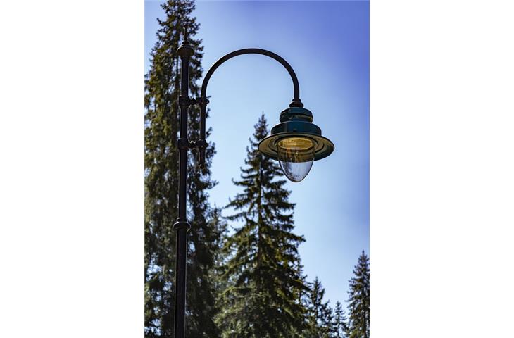 solar lamp post light fixture