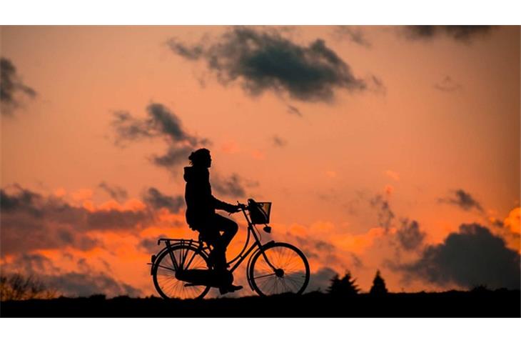 solar powered bike light