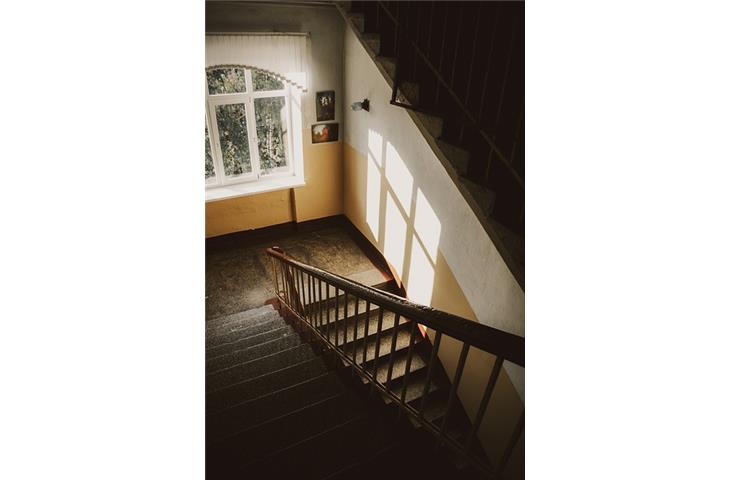 solar powered stair lights