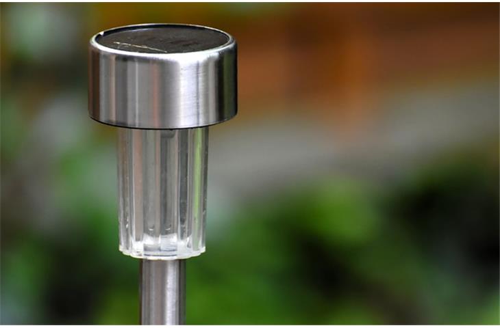 solar patio lamp post