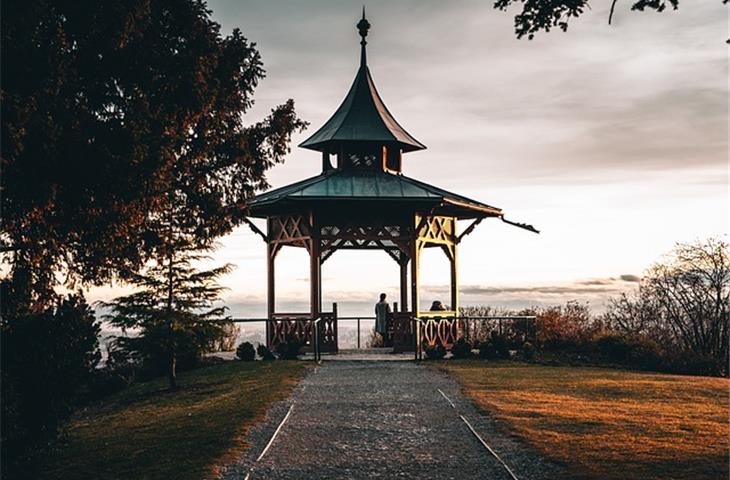 solar lighting for gazebo