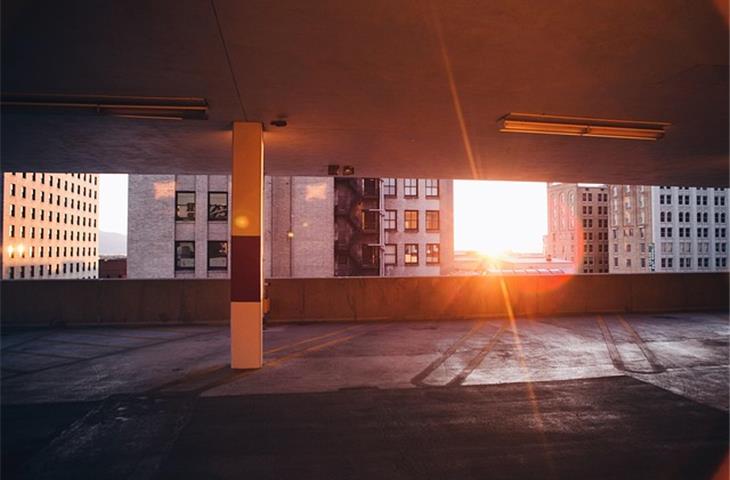 solar lights for parking lot