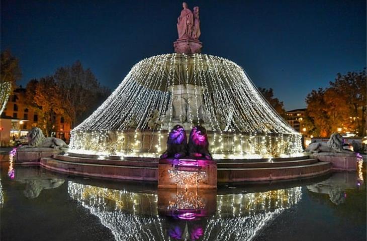 solar fountain pump with led lights