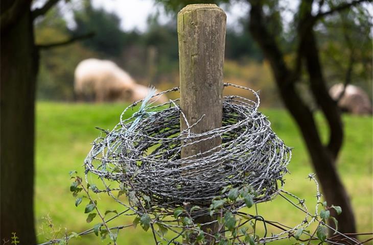 solar lights for metal fence posts