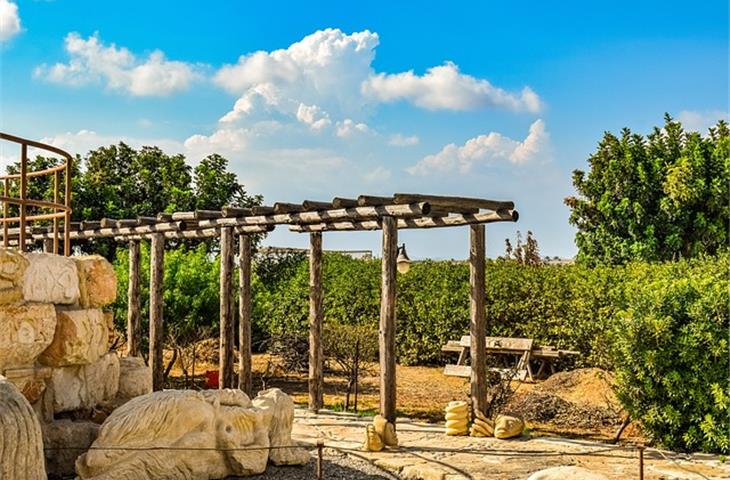 solar lights on pergola