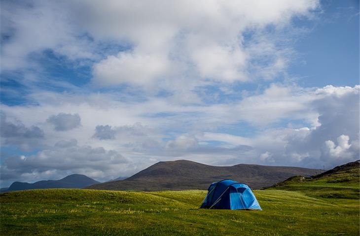 solar powered light camping