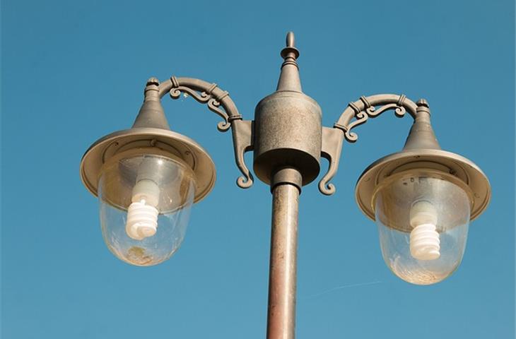 solar lamp post light fixture