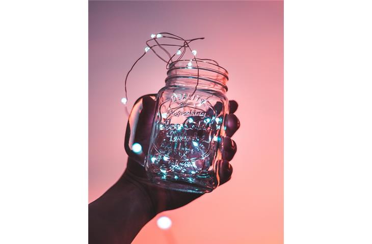 jar solar lights