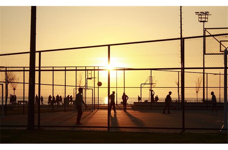 solar light for basketball hoop