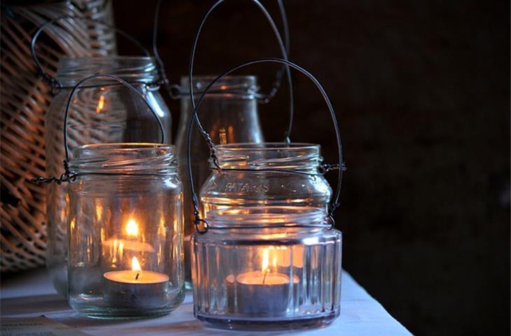 solar mason jar light