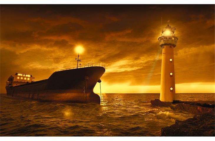 solar navigation lights for small boats