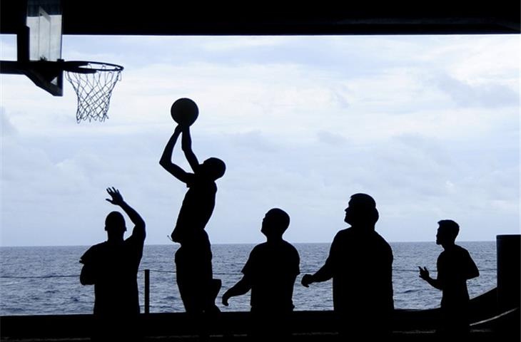 solar basketball hoop light